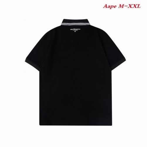 A.a.p.e. Lapel T-shirt 1006 Men