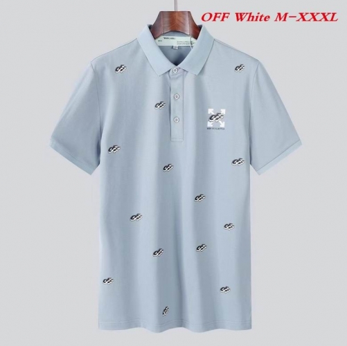 O.f.f. W.h.i.t.e. Lapel T-shirt 1006 Men
