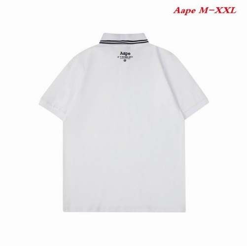 A.a.p.e. Lapel T-shirt 1014 Men