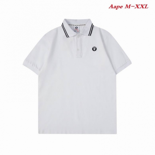 A.a.p.e. Lapel T-shirt 1005 Men