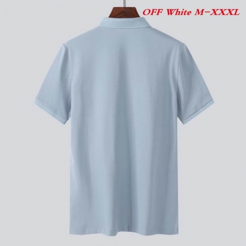 O.f.f. W.h.i.t.e. Lapel T-shirt 1005 Men
