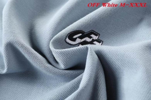 O.f.f. W.h.i.t.e. Lapel T-shirt 1003 Men