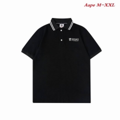 A.a.p.e. Lapel T-shirt 1013 Men