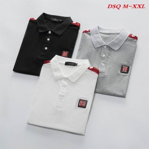 D.S.Q. Lapel T-shirt 1013 Men