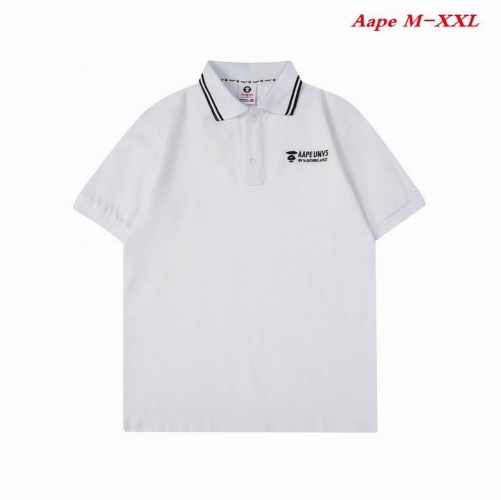 A.a.p.e. Lapel T-shirt 1015 Men
