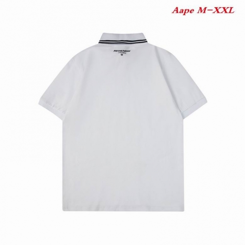 A.a.p.e. Lapel T-shirt 1004 Men