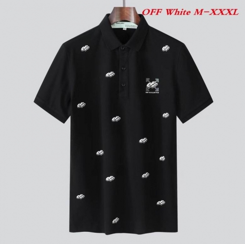 O.f.f. W.h.i.t.e. Lapel T-shirt 1007 Men