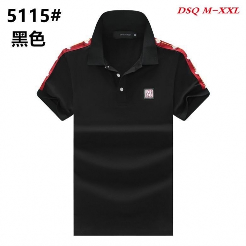 D.S.Q. Lapel T-shirt 1010 Men
