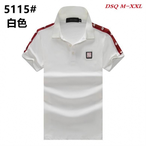 D.S.Q. Lapel T-shirt 1011 Men