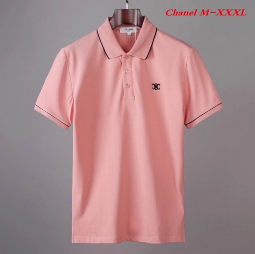 C.h.a.n.e.l. Lapel T-shirt 1028 Men