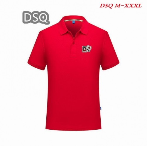 D.S.Q. Lapel T-shirt 1019 Men