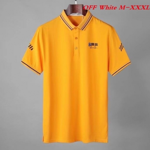 O.f.f. W.h.i.t.e. Lapel T-shirt 1015 Men