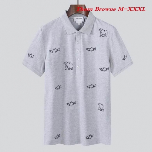 T.h.o.m. B.r.o.w.n.e. Lapel T-shirt 1008 Men