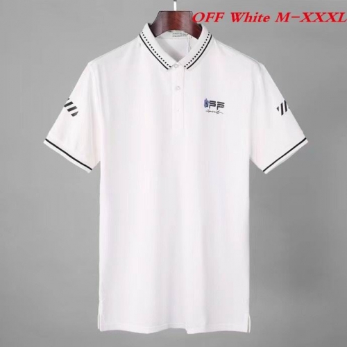 O.f.f. W.h.i.t.e. Lapel T-shirt 1017 Men