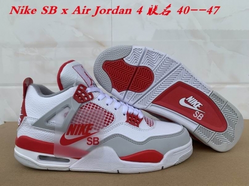 Nike SB x Air Jordan 4 Shoes 244 Men