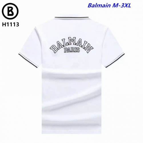 B.a.l.m.a.i.n. Lapel T-shirt 1029 Men