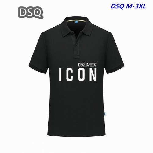D.S.Q. Lapel T-shirt 1047 Men