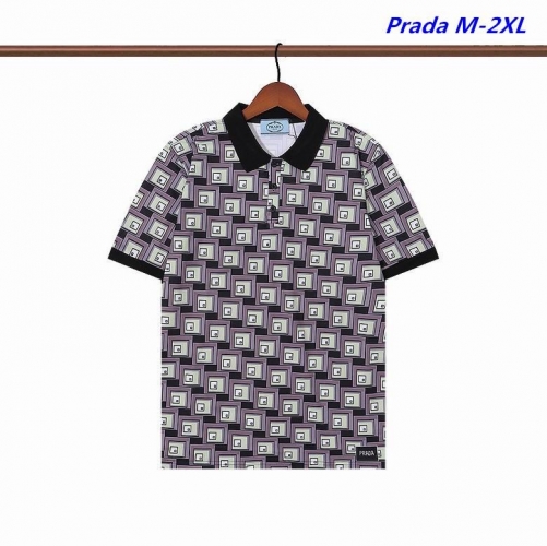 P.r.a.d.a. Lapel T-shirt 1281 Men