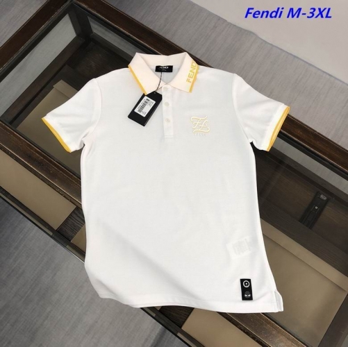 F.E.N.D.I. Lapel T-shirt 1234 Men