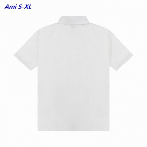 A.m.i. Lapel T-shirt 1009