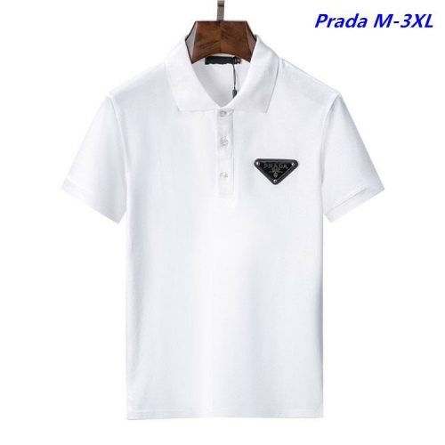 P.r.a.d.a. Lapel T-shirt 1323 Men
