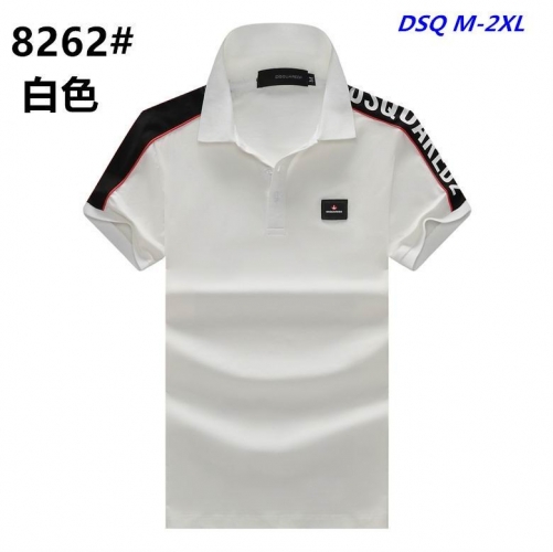 D.S.Q. Lapel T-shirt 1038 Men