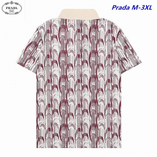P.r.a.d.a. Lapel T-shirt 1339 Men