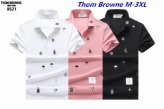 T.h.o.m. B.r.o.w.n.e. Lapel T-shirt 1093 Men