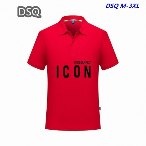 D.S.Q. Lapel T-shirt 1045 Men