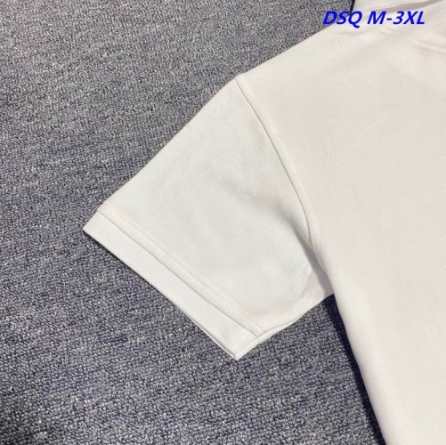 D.S.Q. Lapel T-shirt 1042 Men