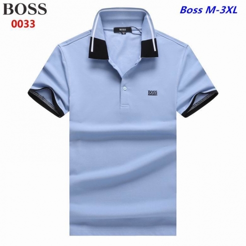 B.O.S.S. Lapel T-shirt 1215 Men