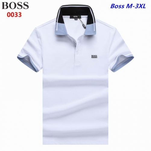 B.O.S.S. Lapel T-shirt 1216 Men