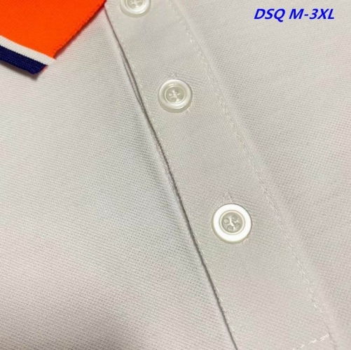 D.S.Q. Lapel T-shirt 1050 Men