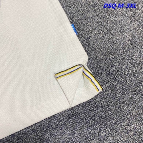 D.S.Q. Lapel T-shirt 1041 Men