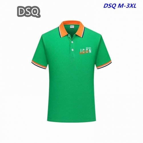 D.S.Q. Lapel T-shirt 1054 Men