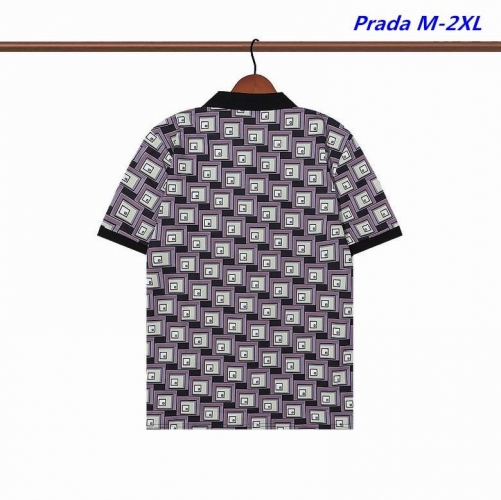 P.r.a.d.a. Lapel T-shirt 1280 Men