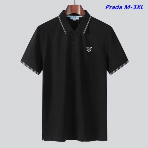 P.r.a.d.a. Lapel T-shirt 1288 Men