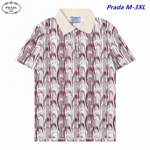 P.r.a.d.a. Lapel T-shirt 1340 Men