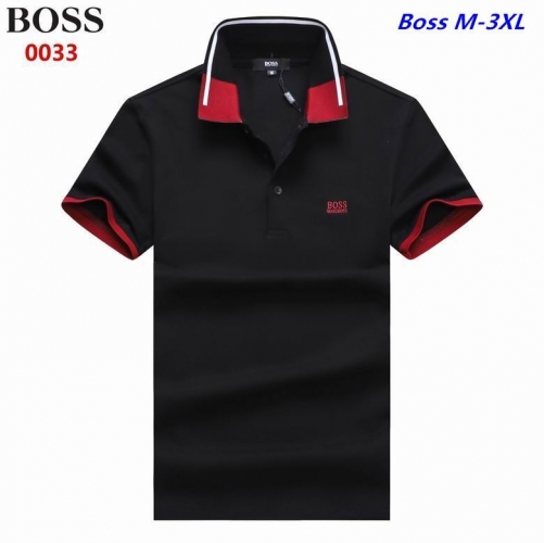 B.O.S.S. Lapel T-shirt 1214 Men