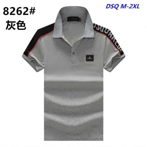 D.S.Q. Lapel T-shirt 1037 Men