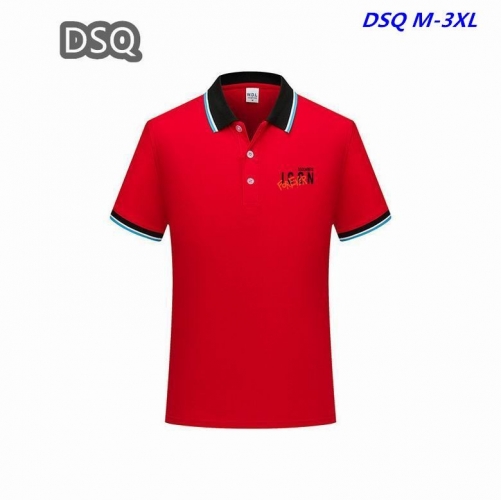 D.S.Q. Lapel T-shirt 1055 Men