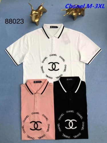 C.h.a.n.e.l. Lapel T-shirt 1057 Men