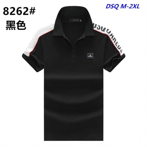 D.S.Q. Lapel T-shirt 1039 Men