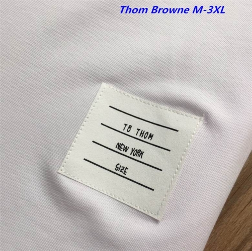 T.h.o.m. B.r.o.w.n.e. Lapel T-shirt 1074 Men