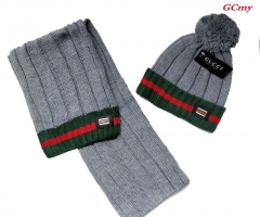 G.U.C.C.I. Hat Scarf Set 041