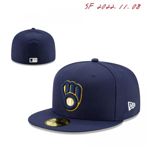 Milwaukee Brewers Fitted caps 003