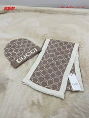 G.U.C.C.I. Hat Scarf Set AAA 003