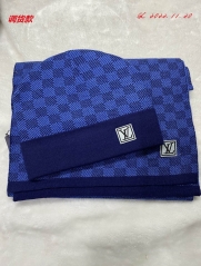 L..V.. Hat Scarf Set AAA 012