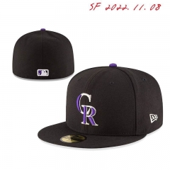 Colorado Rockies Fitted caps 010
