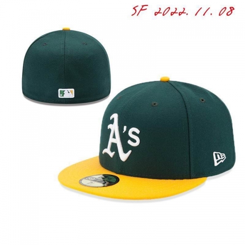 Oakland Athletics Fitted caps 012